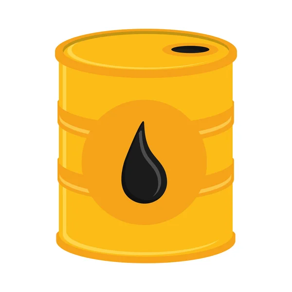 Projekt branży ropy naftowej i benzyny — Wektor stockowy