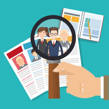 insan kaynakları çalışanı tasarım