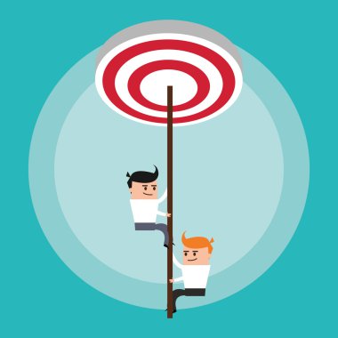 businesman çizgi film proje tasarım