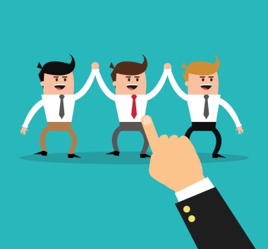 businesman çizgi film proje tasarım