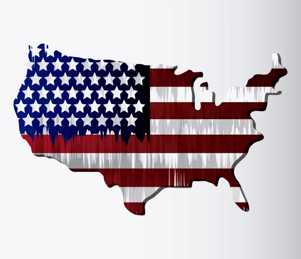 Spojené státy americké design — Stockový vektor