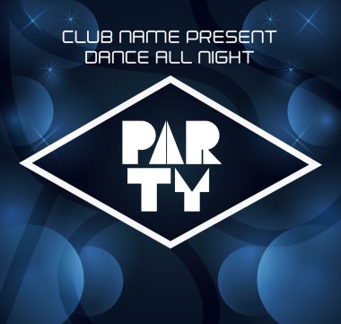 parti reklam kart tasarımı