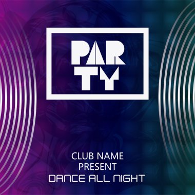 parti reklam kart tasarımı