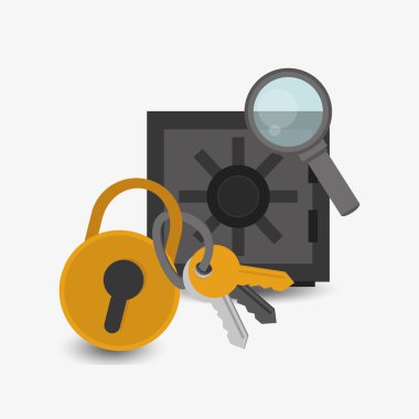 Emniyet kilit sistemi güvenlik tasarım