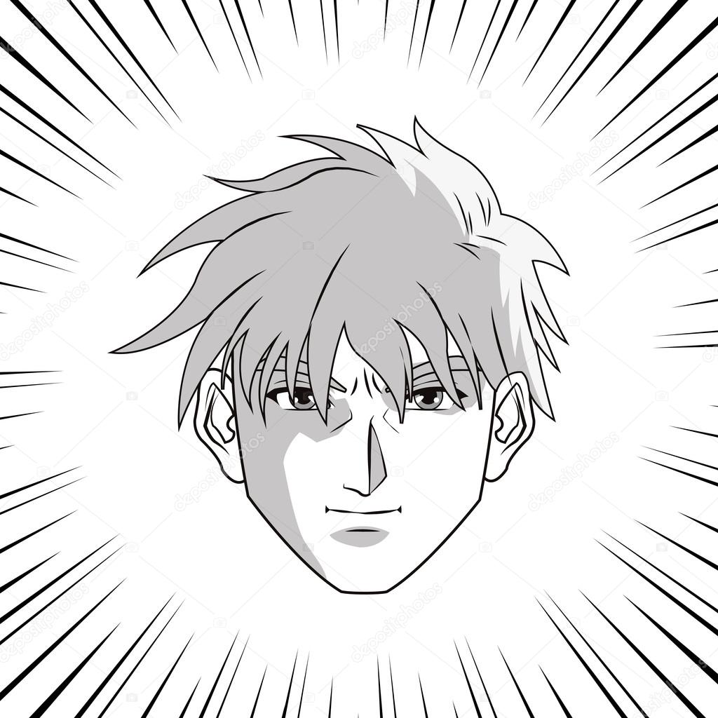 Animato Disegno Ragazzo Disegno Di Anime Del Fumetto