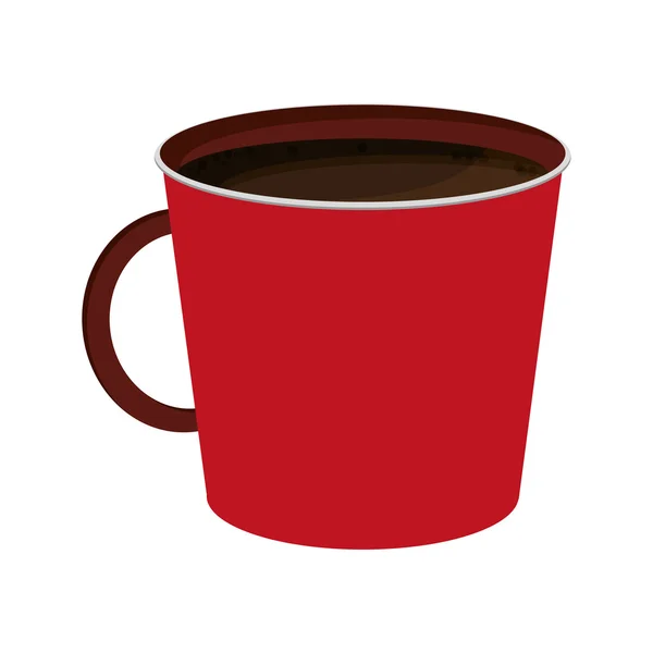 Design von Kaffeetassen — Stockvektor