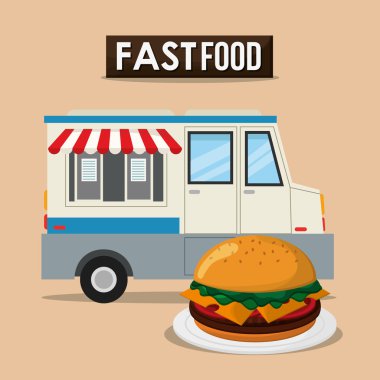 hamburger ve fast food tasarım