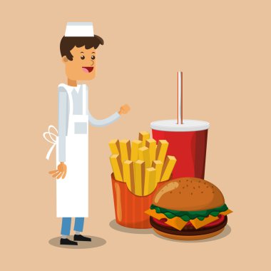 hamburger ve fast food tasarım