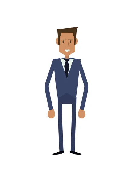 Businessman avatar business design — Stock Vector