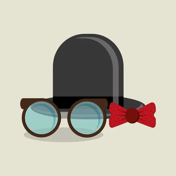Hipster style objets image — Image vectorielle