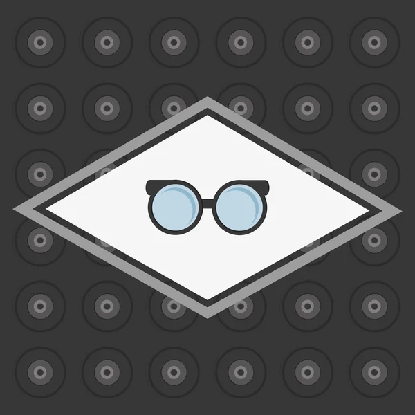 Image emblème de style hipster — Image vectorielle