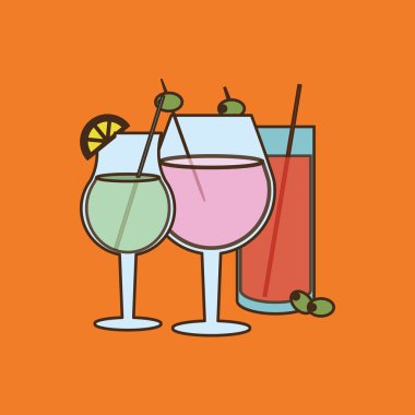 cam görüntü kokteyl içmek