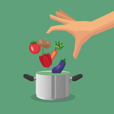 sağlıklı gıda simgeler resim