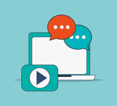 bilgisayar office ve iş ilgili simgeler resim