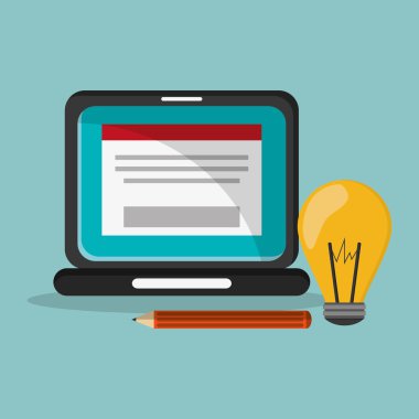 bilgisayar office ve iş ilgili simgeler resim