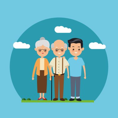 Aile ilişkisi avatar ve nesil tasarımı