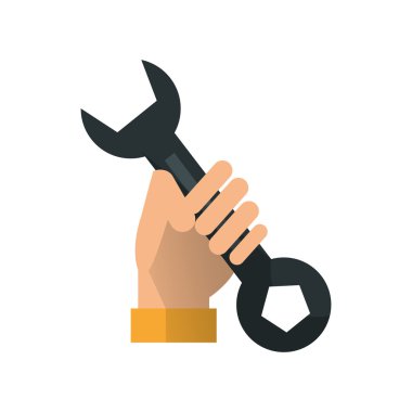 İngiliz anahtarı ve inşaat kavramı altında el