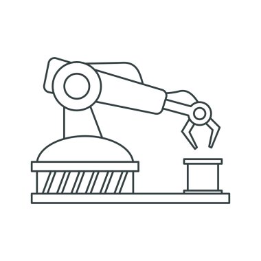 Robot kol inşaat kavramı altında