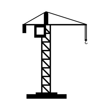 Vinç altında inşaat kavramı