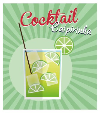 Renkli yaz kokteyl tasarım