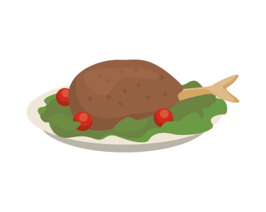 Lezzetli hindi butlu yemek.