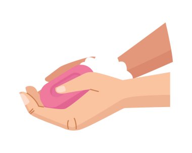 Ellerini sabunla yıka.