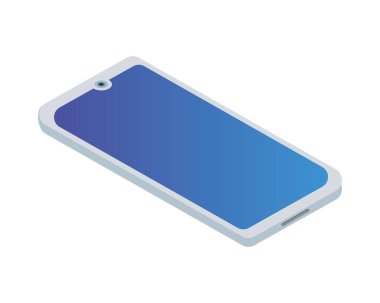 akıllı telefon aygıtı teknolojisi izole edilmiş simge