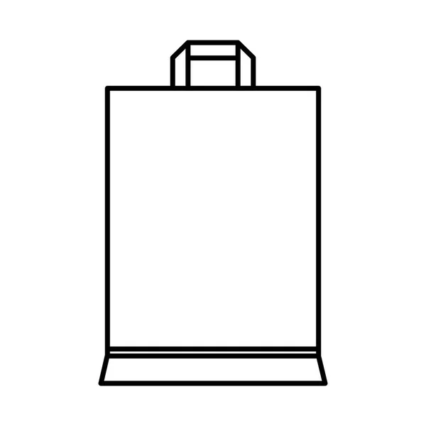 Alışveriş çantası model marka çizgisi simgesi — Stok Vektör
