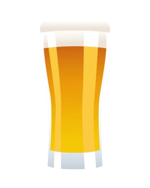 bira bardağı izole edilmiş ikon içer