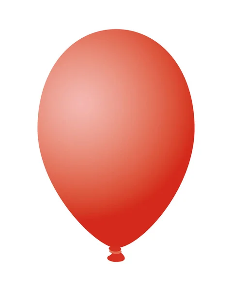 Ballon hélium flottant icône célébration — Image vectorielle