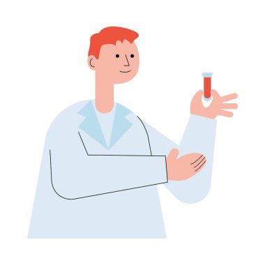 Tüplü test aşısı karakteri olan bilim doktoru