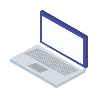 dizüstü bilgisayar taşınabilir izole simgesi