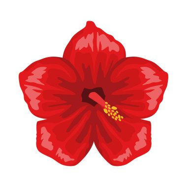 Güzel çiçek bahçesi doğa ikonu