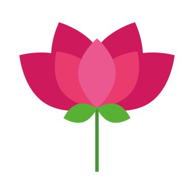 Güzel çiçek bahçesi doğa ikonu