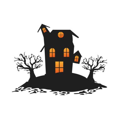 Karanlık Şato Cadılar Bayramı ikonu