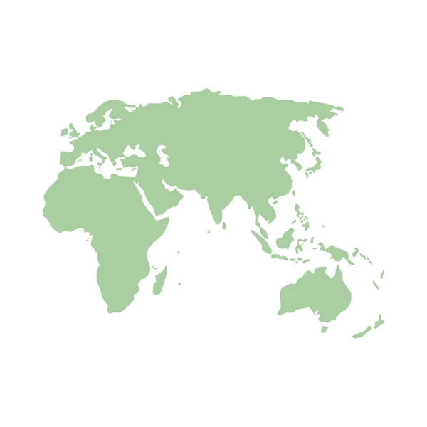 Икона географии старых континентов — стоковый вектор
