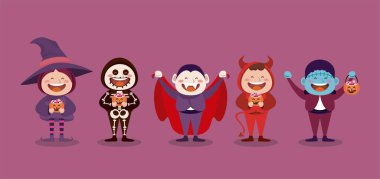 Küçük canavarlarla Cadılar Bayramı partiniz kutlu olsun.