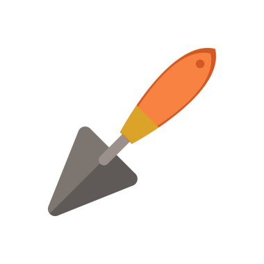 spatula bahçe aracı düz biçim simgesi