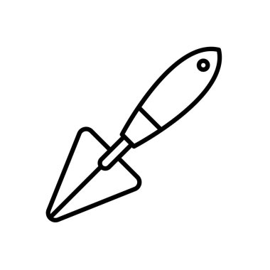 spatula bahçe aracı satır simgesi