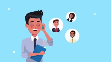 İnsani karakterleri olan başarılı bir iş adamı.