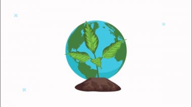Yeraltında bitki ve dünya gezegeniyle dünyayı kurtaralım.