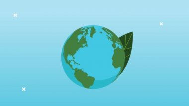 Yeryüzü gezegeni ve yapraklarıyla dünyayı kurtaralım.