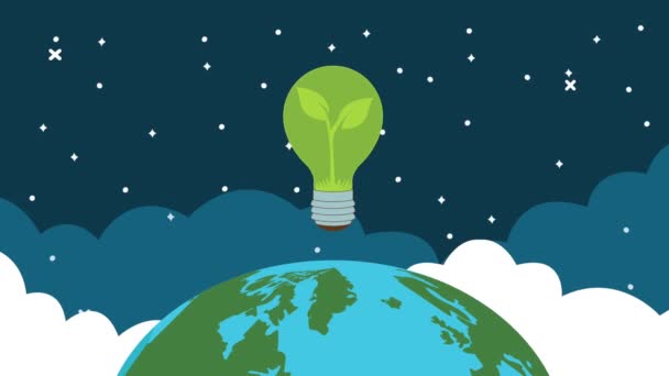 Permet de sauver l'animation du monde avec la plante en ampoule — Video