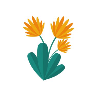 Çiçek yetiştirme bitkisi düz biçim simgesi