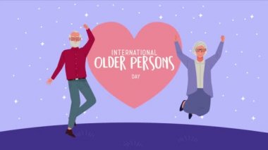 Uluslar arası yaşlılar günü kutlaması ve çiftin kutlaması