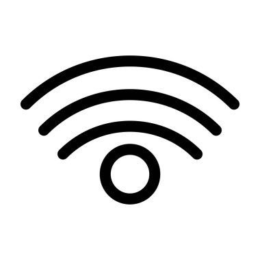 wifi bağlantı sinyali biçimi simgesi