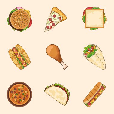 Dokuz lezzetli fast food ikonu