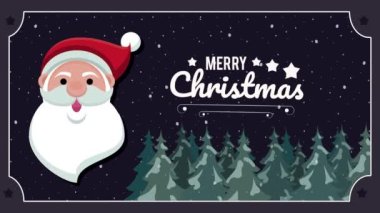 Noel Baba ve Çam Ormanı 'ndan mutlu noel kartları