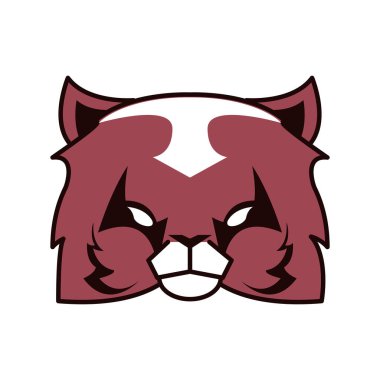 kedi başlı hayvan amblemi simgesi