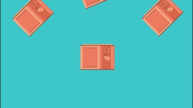 kutu desenli lojistik servis